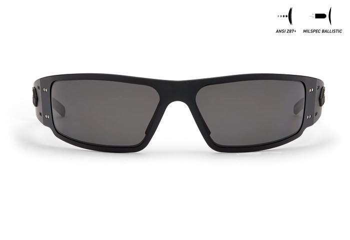   GZ-01-002 ߥ륹ڥå ޥʥ եå ֥å ⡼ 󥰥饹GATORZ ŹMAGNUM MILSPEC BALLISTIC / BlackoutSmoke UV Anti-Fog Lens