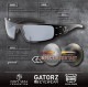   GZ-01-002 ߥ륹ڥå ޥʥ եå ֥å ⡼ 󥰥饹GATORZ ŹMAGNUM MILSPEC BALLISTIC / BlackoutSmoke UV Anti-Fog Lens