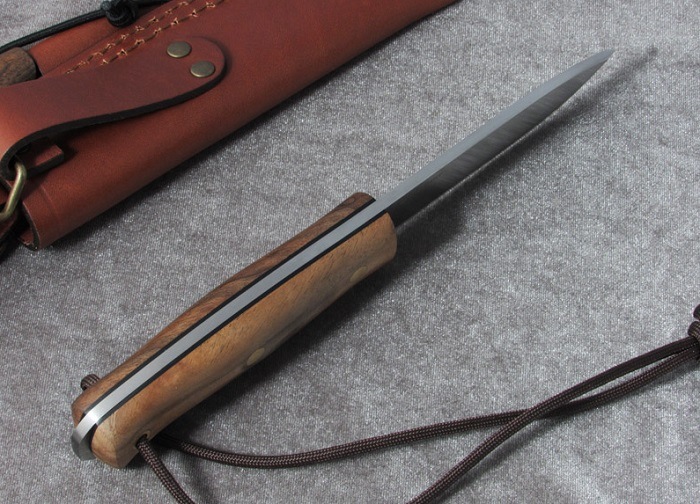 ���� ���硼���� CN122-P ����С� ��������ʥå� �ե����䡼���������� �֥å��奯��եȥʥ���,Joker EMBER SCANDI BUSHCRAFT KNIFE WALNUT HANDLE