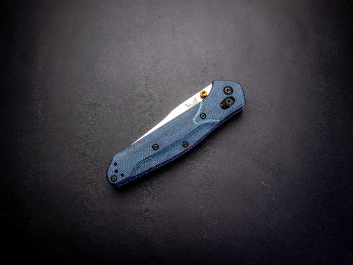 �٥���ᥤ�� 940-04  �����ܡ��� �ǥ˥�ޥ����륿  ����С�ľ�� ,�ޤ���ߥʥ��� ,BENCHMADE OSBORN DENIM MICARTA�����������ʡ�