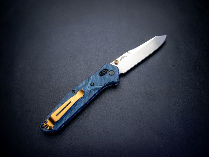 �٥���ᥤ�� 940-04  �����ܡ��� �ǥ˥�ޥ����륿  ����С�ľ�� ,�ޤ���ߥʥ��� ,BENCHMADE OSBORN DENIM MICARTA�����������ʡ�