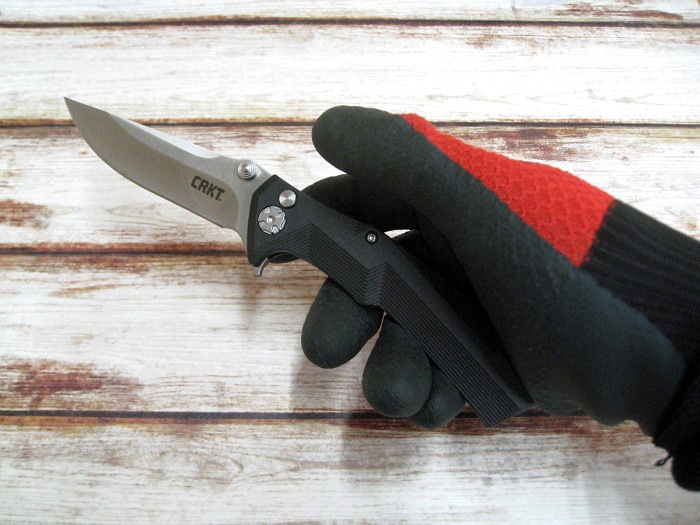 ������ӥ���С�/CRKT �������å��ġ� ����å� �ݥ���� �ޤ���� �ʥ��� 8Cr13MoV���ƥ�쥹��/GRN�ϥ�ɥ� Columbia River�ڥ쥿���ѥå��ץ饹�������ġ�