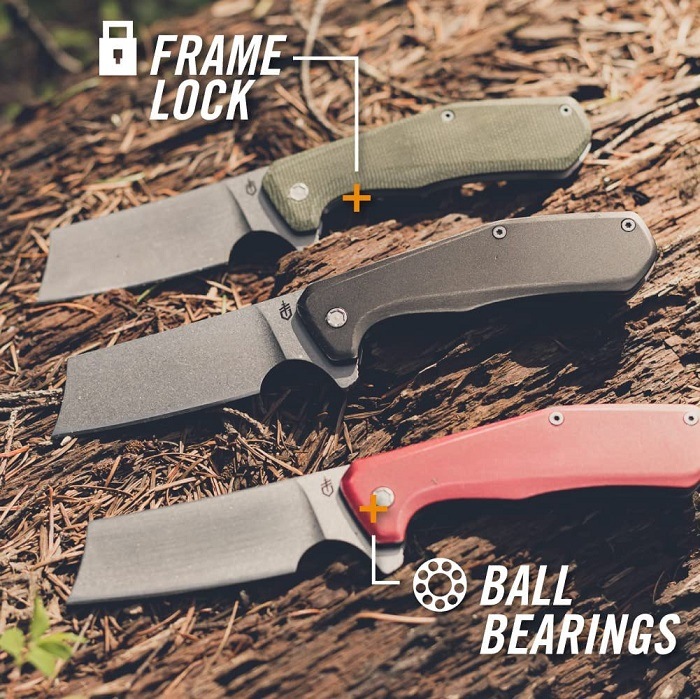 ���� �����С� GERBER G1812 ������ ASADA D2�� �ޥ����륿�ϥ�ɥ� �ޤ���� ���꡼�С� �ʥ��� Asada Folding Cleaver