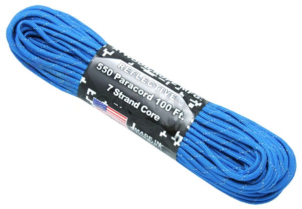 ��ե쥯�ƥ��� ȿ�� (�֥롼) ���ȥ��å� ������ 7Strand 550 �ѥ饷�塼�ȥ����� �ѥ饳���� 30M �Ѳý�250Kg �����פʤɤ� ATWOOD ROPE MFG��1���ޤǥ᡼����/4���ޤǥ쥿���ѥå��ץ饹�������ġ�