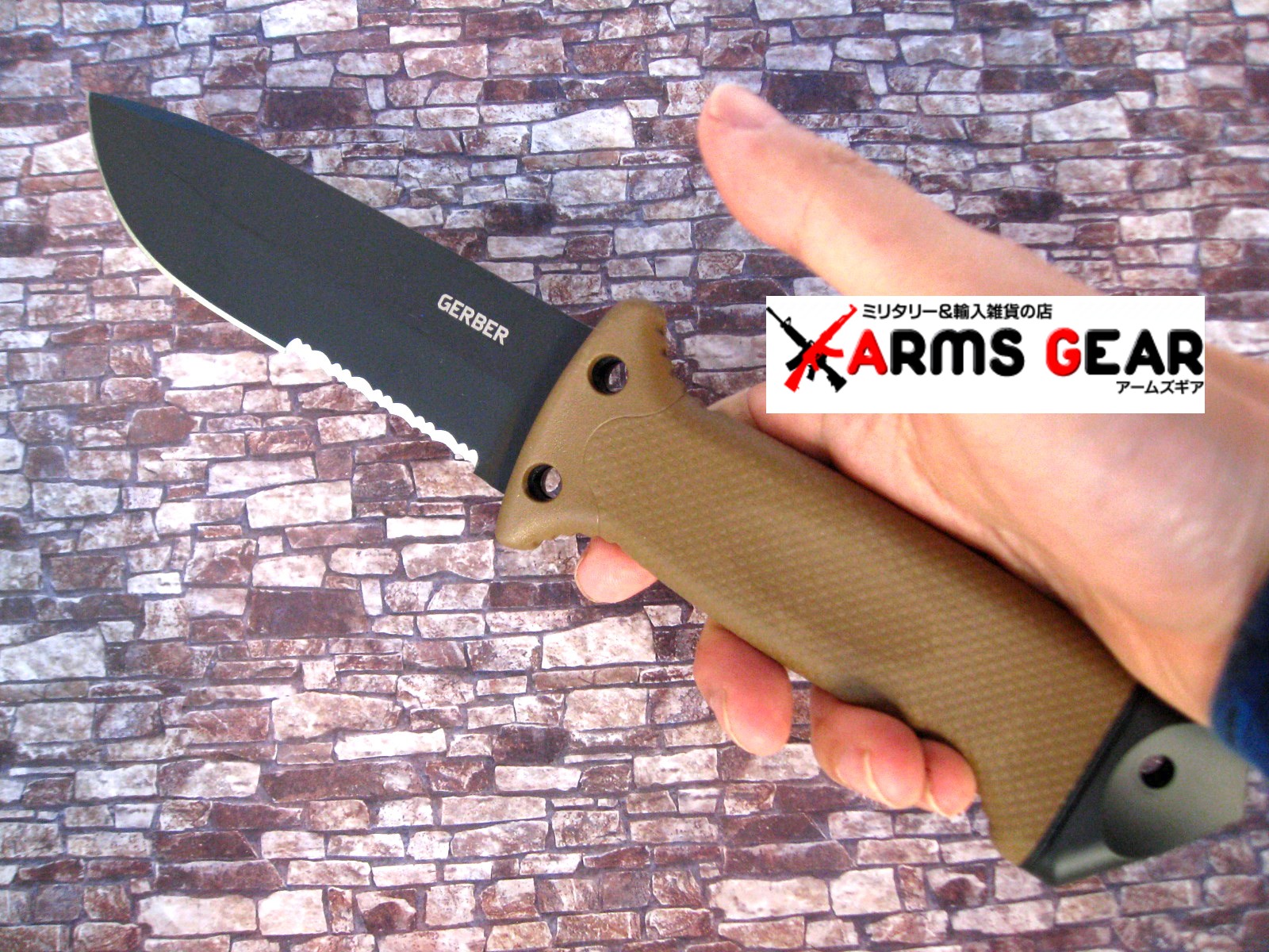 �����С� GERBER ����ե���ȥ꡼ LMFII ľ���ȥ���ӿ� �ʥ��� ���衼�ƥ֥饦�� �ϥ�ɥ� G1463