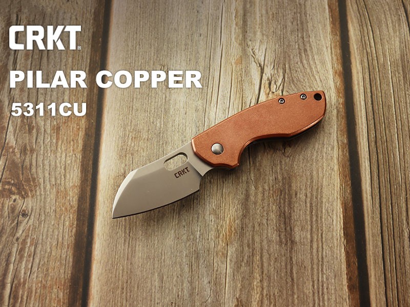 ���� CRKT 5311CU �ԥ顼 ���åѡ� �ޤ���ߥʥ��� ������ӥ���С��ʥ���&�ġ��� PILAR COPPER �ڥ쥿���ѥå��ץ饹����̵����