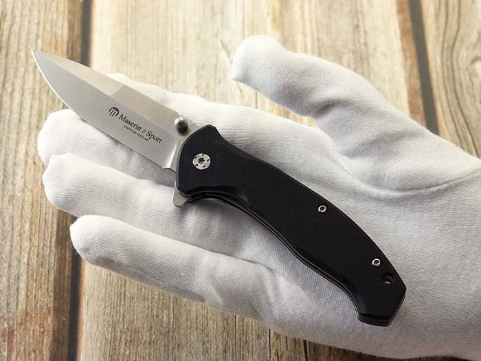 �����ޥ���� 46005G10N ���ݡ��� �ե�åѡ� �֥�å� �饤�ʡ����å� �ޤ���ߥʥ���,Maserin Sport folding knife�ڥ᡼���������ġ�