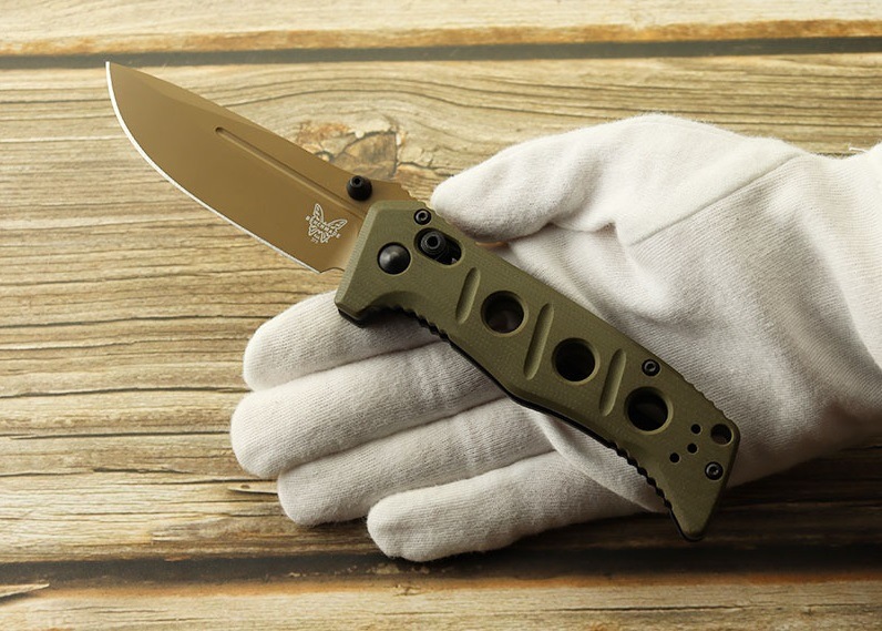 ٥ᥤ 273FE-2 ߥ ޥ -OD ޤߥʥ ,BENCHMADE Mini Adamas Flat earth coating