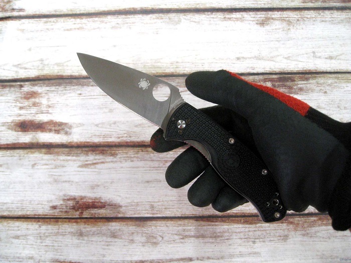 ѥ륳 /ƥͥ㥹 ľ 8Cr13MoVƥ쥹/G-10 ϥɥ ޾ ʥ C122PBK Spayderco TENACIOUS Lightweightڥ᡼̵