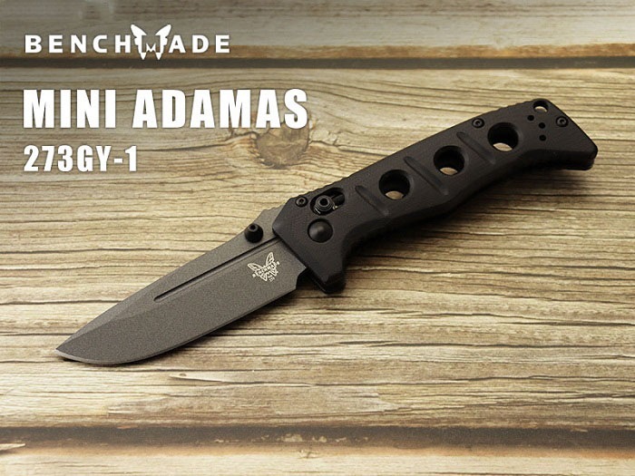 ٥ᥤ 273GY-1 ߥ ޥ 쥤-֥å ޤߥʥ ,BENCHMADE Mini Adamas GRAY coating