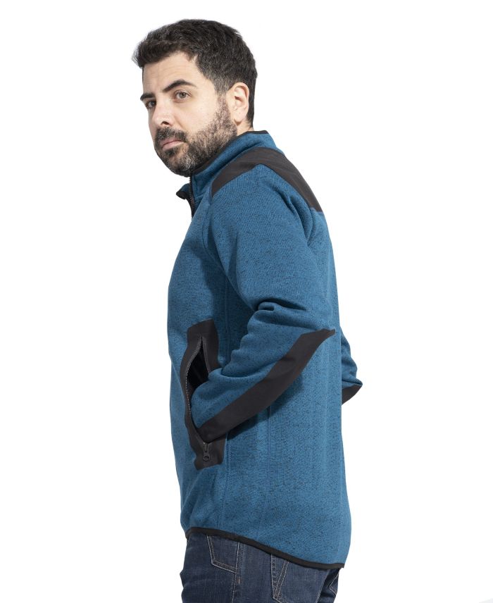 �ڥ󥿥��� K08028-LB ��Хƥ����֥롼 S������ ���ߥ�ȡ��� �ե꡼�� ���㥱�å� PENTAGON AMINTOR FLEECE JACKET Liberty Blue (���Х���)