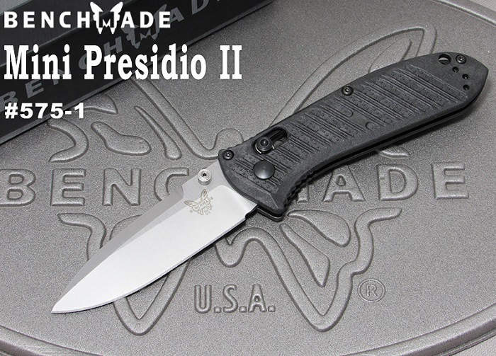 ٥ᥤ 575-1 ߥ ץ쥷ǥ2 ȥ /Сľ ,ޤߥʥ,BENCHMADE MINI PRESIDIO II ULTRA