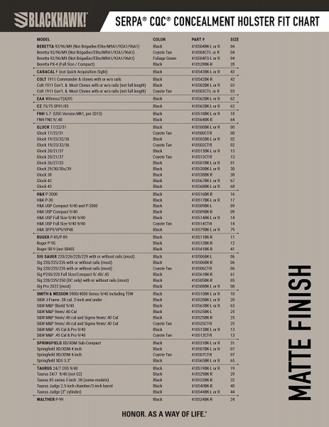 ������ �֥�å��ۡ��� 410503BK-R ����� �ۥ륹���� COLT 1911 ���Х��� ������ �ޥåȥե��˥å��� BLACKHAWK CQC SERPA