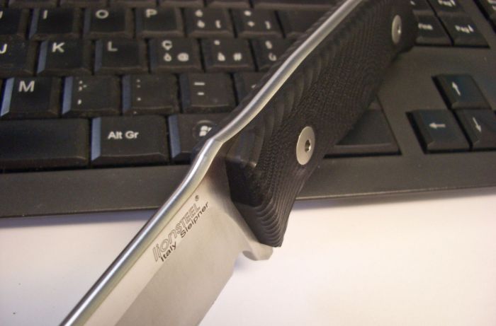 �饤���󥹥����� M5 �֥å��奯��ե� �ʥ��� �֥�å����쥤�ץʡ��� G10 �ϥ�ɥ�,lionSTEEL Sheath knife (�ߥ꥿�꡼ �����ȥɥ� ������ ���Х��Х� ���Х���)