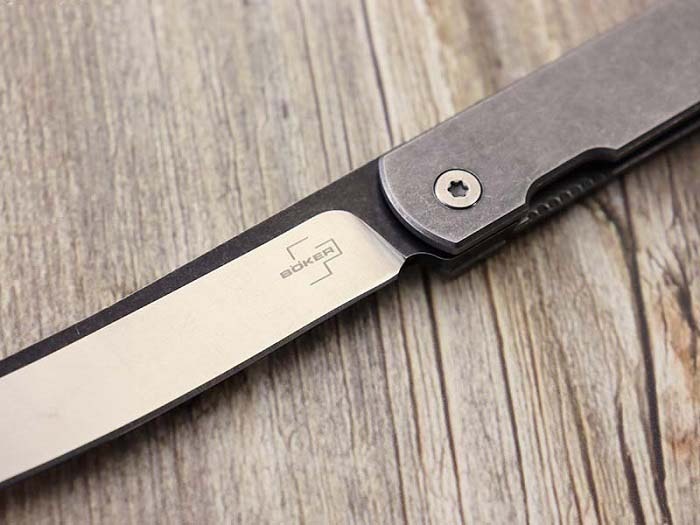 ܡ ץ饹 01BO368 󥷥 ƥ쥹 ե졼å ޤߥʥ,BOKER Plus Zenshin Folding Knife  ڥ쥿ѥåץ饹ġ