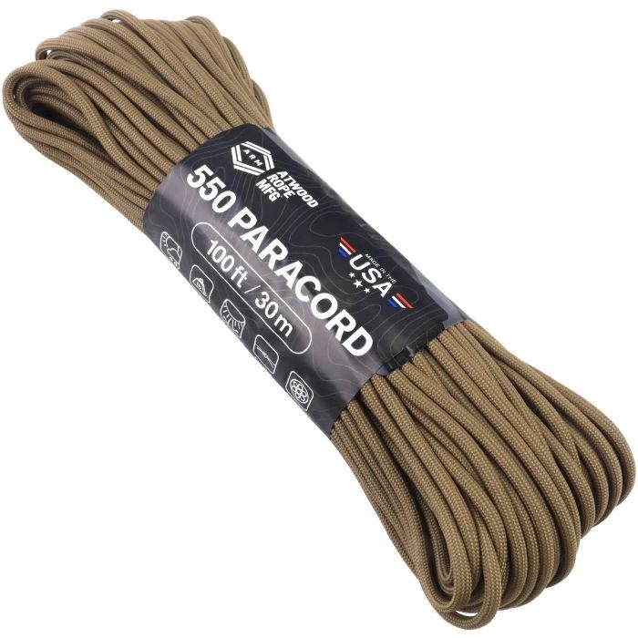 ���ȥ��å� ������ ���衼�� 7Strand 550 �ѥ饷�塼�ȥ����� �ѥ饳���� 30M ATWOOD ROPE MFG �Ѳý�250Kg  �����פʤɤˡ�1���ޤǥ᡼����/4���ޤǥ쥿���ѥå��������ġ�