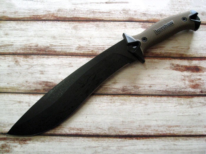 カーショウ KS1077 キャンプ 10インチ 65MN炭素鋼/GFN製TANハンドル