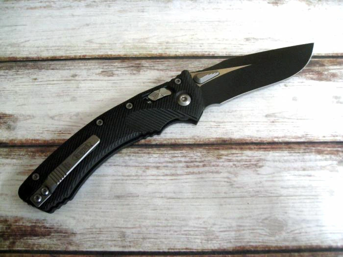 ޥƥå 137RL-1FLGTBK եӥ RAMå G-10 ֥å ġȡ󥫥顼 M390 ޤꤿߥʥ AMPHIBIAN RAM-LOK Black STD, G-10 Green Microtech Knives