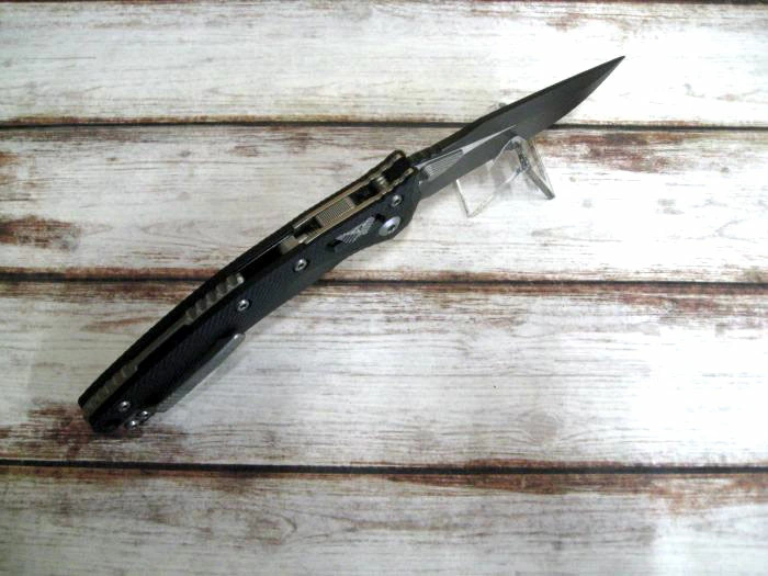 ޥƥå 137RL-1FLGTBK եӥ RAMå G-10 ֥å ġȡ󥫥顼 M390 ޤꤿߥʥ AMPHIBIAN RAM-LOK Black STD, G-10 Green Microtech Knives