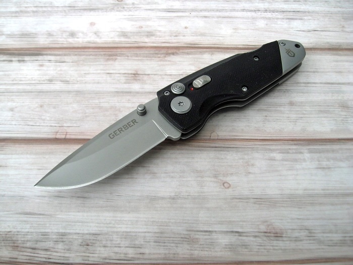 �����С� GERBER ���֥��ǥ����� ľ�� �޾��� �ʥ��� G1021 OBSIDIAN knife�ڥ᡼���������ġ�