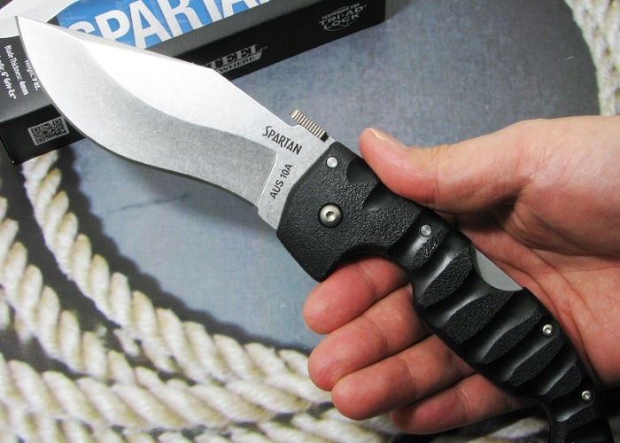 ����������ɥ������� 21ST ���ѥ륿�� AUS10A ,�ޤ���ߥʥ���,COLD STEEL Spartan
