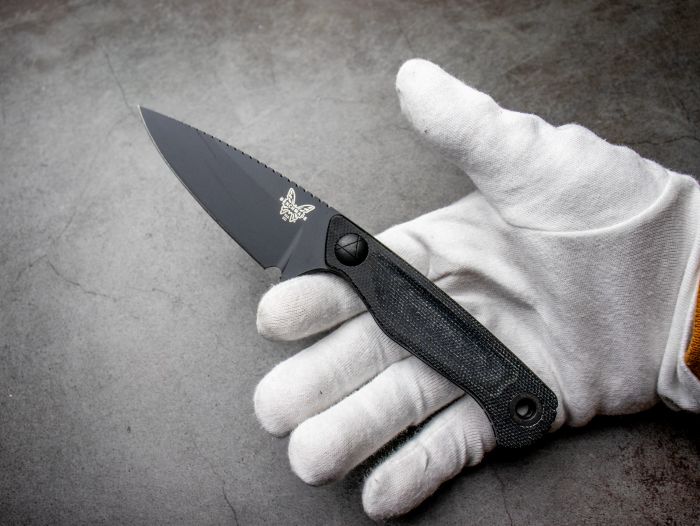 �٥���ᥤ�� �������� �֥�å��ޥ����륿 BENCHMADE DACIAN BLACK MICARTA 203BK-02