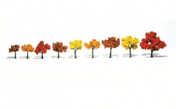WOODLAND SCENICS(���åɥ��� �����˥å���) WSTR1540 �������ڡ����ռ������տ���H��3-7.5cm��9���� (�Ϸ����ե����奢�����������)�������ʡ����߸ˡۡ������ʡ�