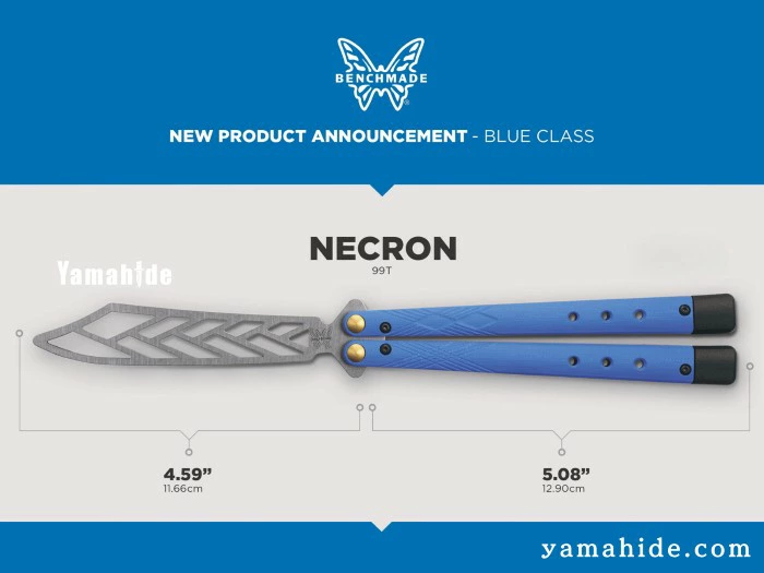 �٥���ᥤ�� �ͥ����� �ȥ졼�ʡ� �֥롼 G10 99T BENCHMADE NECRON TRAINER BLUE G10 (�Ϥʤ�)�����������ʡ�