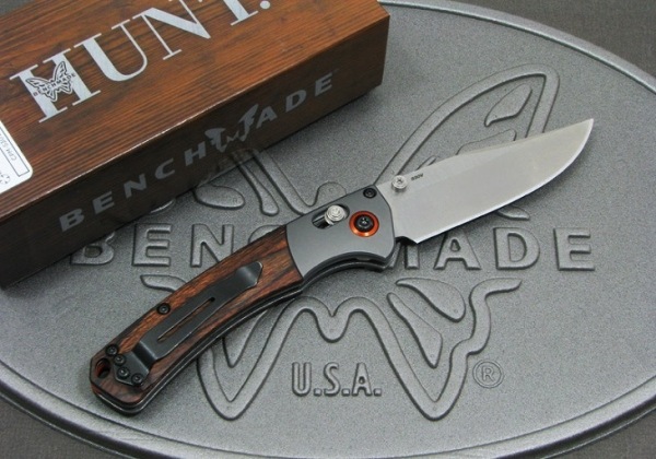 �����٥���ᥤ�� �ϥ�� 15085-2 �ߥ� ����å��� ��С�/���å� �ޤ���ߥʥ��� ,BENCHMADE Hunt Mini Crooked River