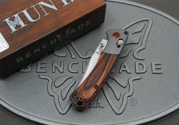 �����٥���ᥤ�� �ϥ�� 15085-2 �ߥ� ����å��� ��С�/���å� �ޤ���ߥʥ��� ,BENCHMADE Hunt Mini Crooked River