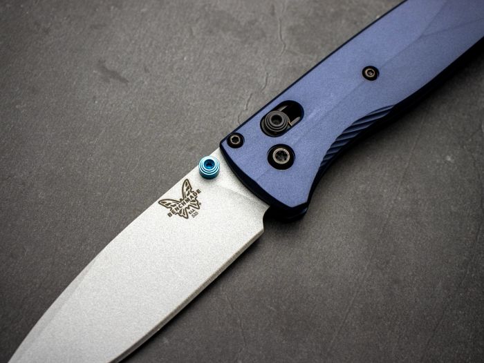 �٥���ᥤ�� �Х������� ���졼�����֥롼 535SL-13 BENCHMADE BUGOUT CRATER BLUE 