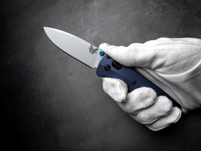 �٥���ᥤ�� �Х������� ���졼�����֥롼 535SL-13 BENCHMADE BUGOUT CRATER BLUE 