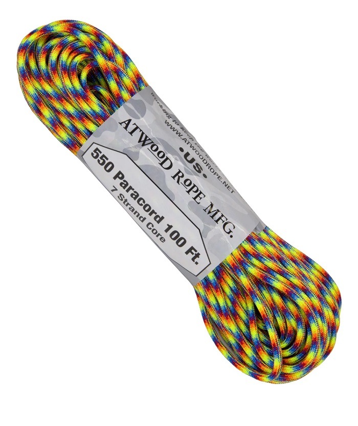 ���ȥ��å� ������ TRIPPIN,�ȥ�åԥ� 7Strand 550 �ѥ饷�塼�ȥ����� �ѥ饳���� 30M ATWOOD ROPE MFG �Ѳý�250Kg  �����פʤɤˡ�1���ޤǥ᡼����/4���ޤǥ쥿���ѥå��ץ饹�������ġ�