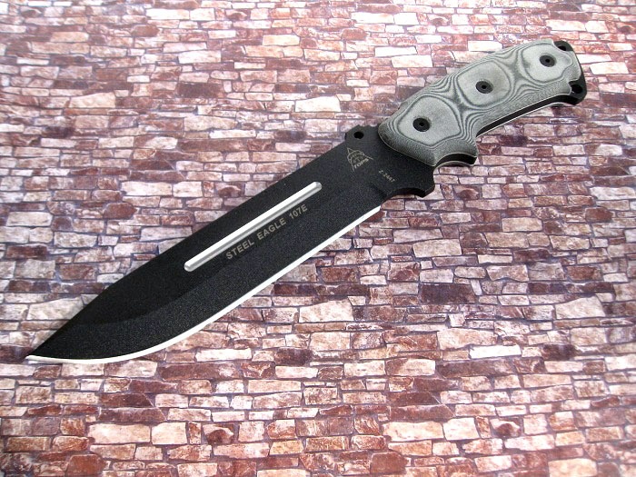 �ȥåץ� TP107E �������륤������ 1095��ú�ǹ�/�ޥ����륿 �ϥ�ɥ� �ʥ��� TOPS Steel Eagle