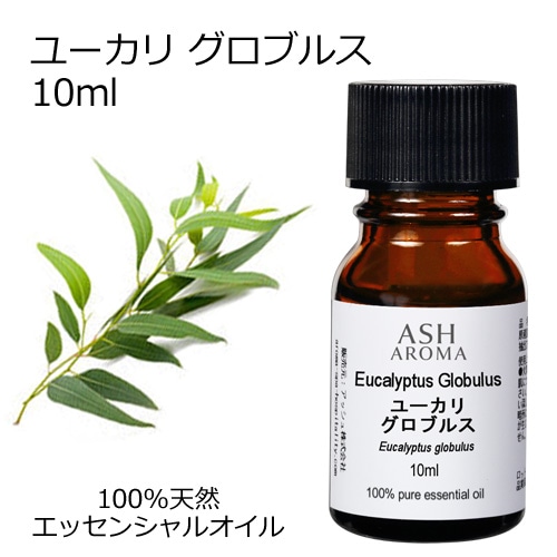 ユーカリ グロブルス 10ml 【エッセンシャルオイル アロマオイル 精油 樹木系】【AEAJ表示基準適合認定精油】