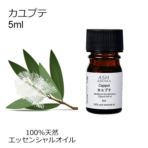 カユプテ 5ml 【エッセンシャルオイル アロマオイル 精油 樹木系】【AEAJ表示基準適合認定精油】