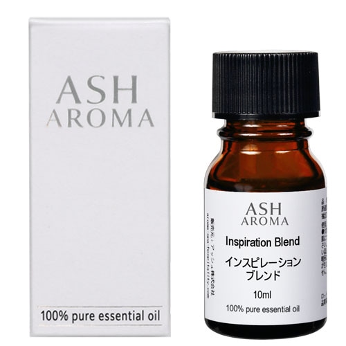 インスピレーション エッセンシャルオイル ブレンド 10ml 箱入り アロマオイル エッセンシャルオイル 精油 アロマ オリジナルブレンド マンダリン ユーカリラディアータ レモングラス カルダモン ペパーミント