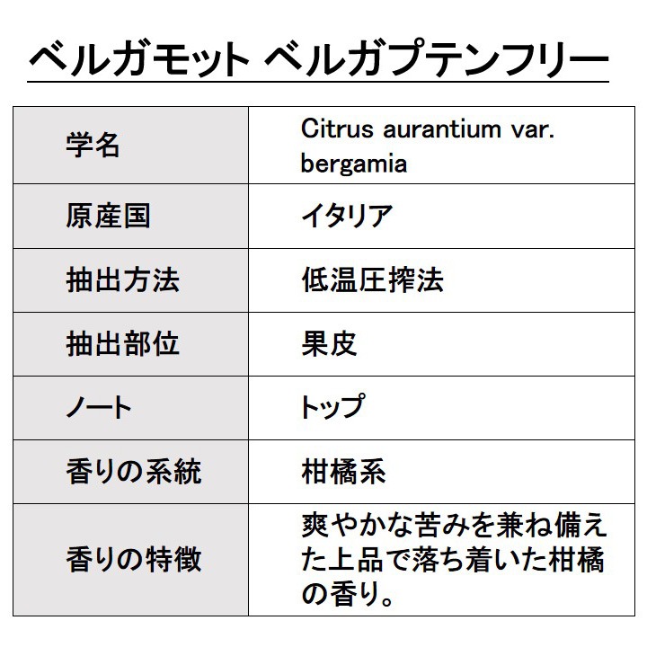 オーガニック ベルガモット ベルガプテンフリー フロクマリンフリー FCF エッセンシャルオイル 100ml アロマオイル 精油 AEAJ認定 天然 有機 Organic 業務用