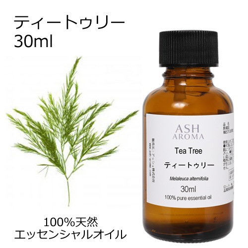 ティートゥリー 30ml 【エッセンシャルオイル アロマオイル 精油 ティートリー ティーツリー 樹木系】【AEAJ表示基準適合認定精油】