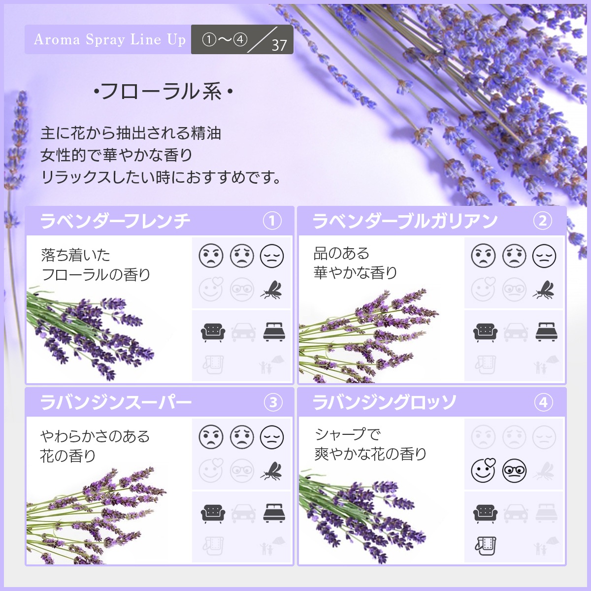 アロマスプレー 選べる セット 18mlx3本 ジェル状スプレー 電解還元性イオン水 アルコール未使用 エッセンシャルオイル 精油 アロマ 植物由来 天然由来成分 【送料無料】