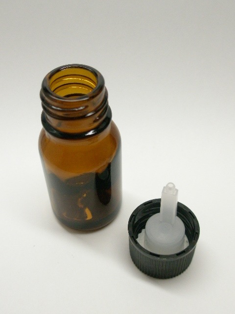 送料無料!!遮光瓶 80ml 黒キャップ、ドロッパー付き 50本・丸スポイト