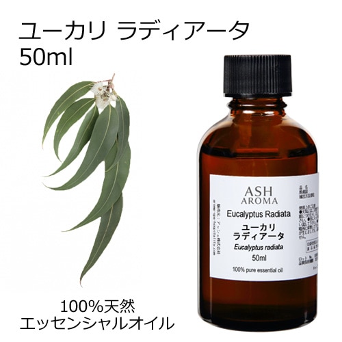 ユーカリラディアータ 50ml 【エッセンシャルオイル アロマオイル 精油 樹木系 ユーカリ ユーカリラジアータ ユーカリラディエータ】【AEAJ表示基準適合認定精油】