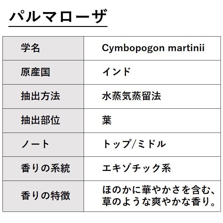 パルマローザ 100ml 【エッセンシャルオイル アロマオイル 精油 エキゾチック系】【AEAJ表示基準適合認定精油】