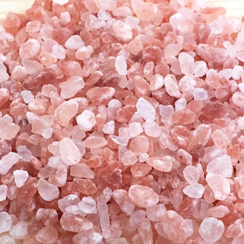 レッド岩塩 ヒマラヤ岩塩 粗粒 粒状 3mm～8mm 食塩 バスソルト ベース 1kg ローズソルト 紅塩