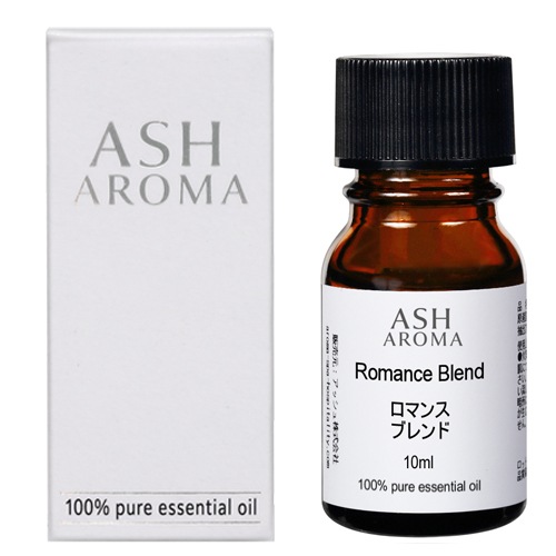 ロマンス エッセンシャルオイルブレンド 10ml 箱入り アロマ エッセンシャルオイル アロマオイル 精油 オリジナルブレンド スイートオレンジ シダーウッドアトラス ラベンダー パルマローザ ローズアブソリュート バニラ