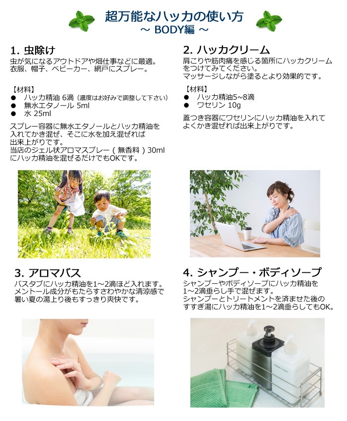 薄荷 ハッカ 30ml 【エッセンシャルオイル アロマオイル 精油 和種薄荷 和ハッカ ハッカ油 ミント ハーブ系】【AEAJ表示基準適合認定精油】