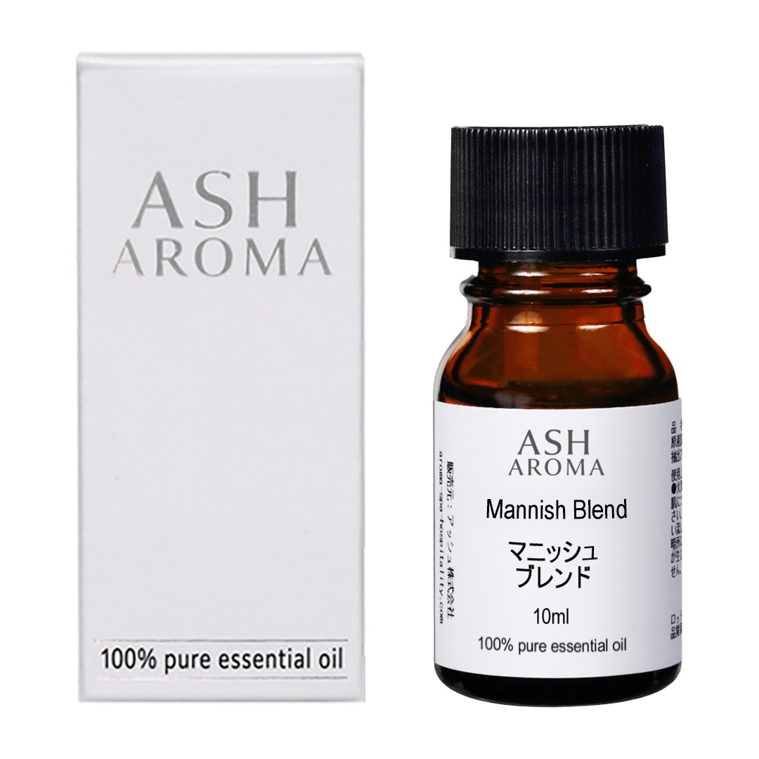 マニッシュ エッセンシャルオイルブレンド 10ml 箱入り アロマ エッセンシャルオイル アロマオイル 精油 オリジナルブレンド ラベンダーフレンチ シダーウッドアトラス ベルガモット ジュニパーベリー