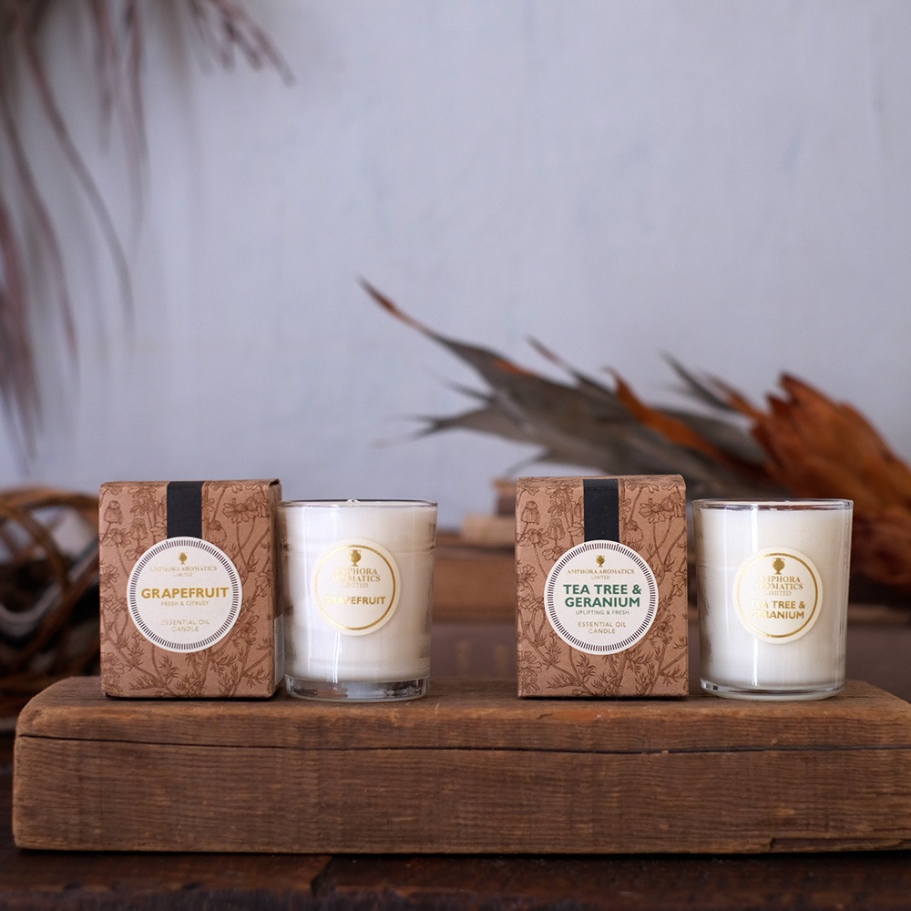 グレープフルーツ アロマキャンドル ミニポット