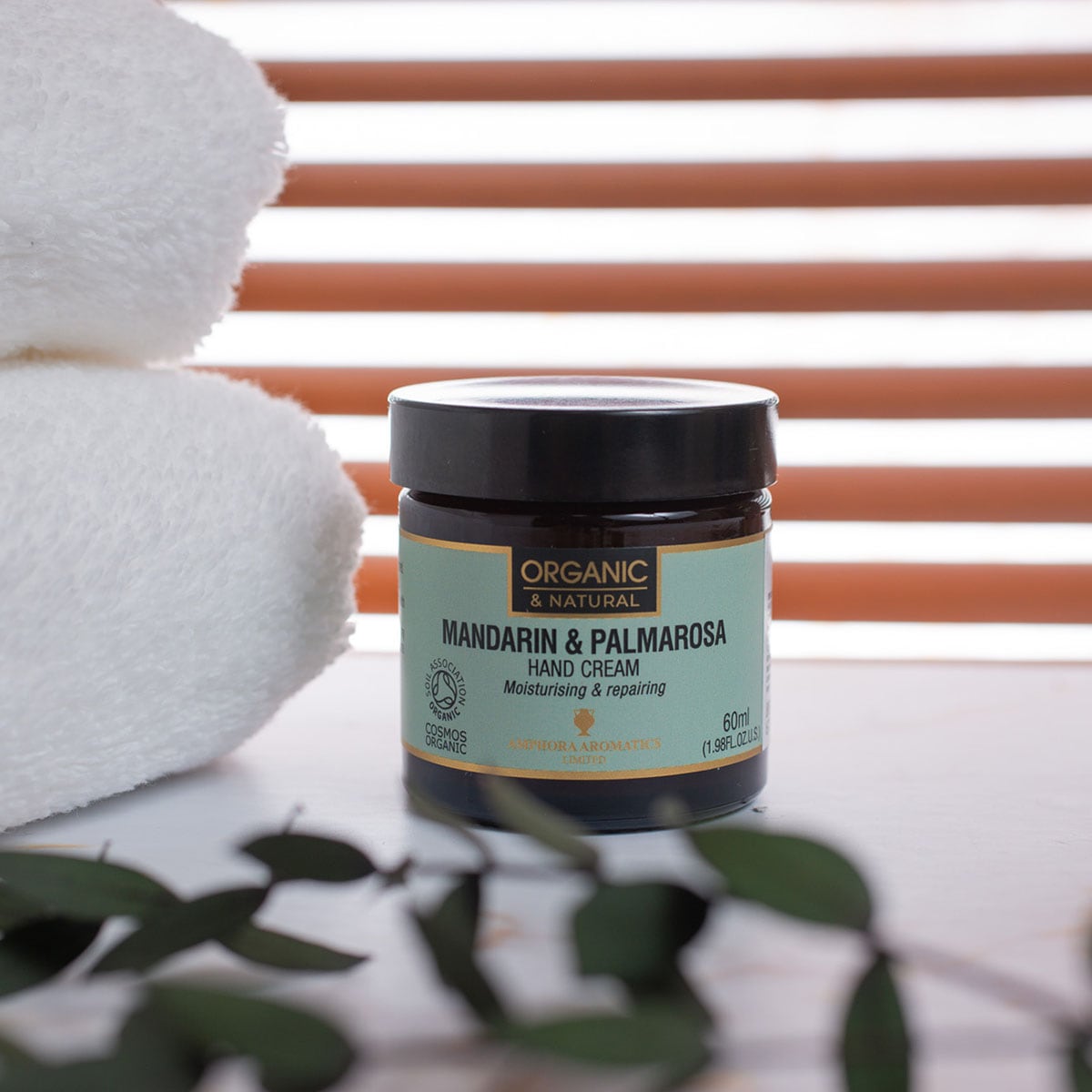 マンダリン&パルマローザ ハンドクリーム COSMOSオーガニック