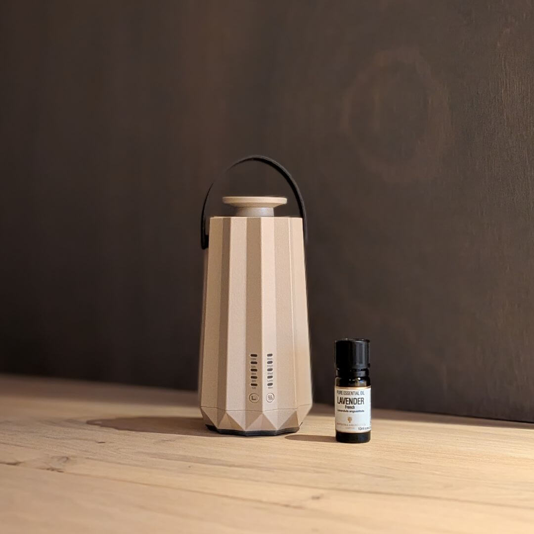 コードレス ネブライザー式アロマディフューザー サンドベージュ